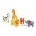 Игровой набор Дикие животные Kiddieland 054106